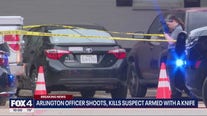 Knife-wielding man shot and killed by Arlington officer