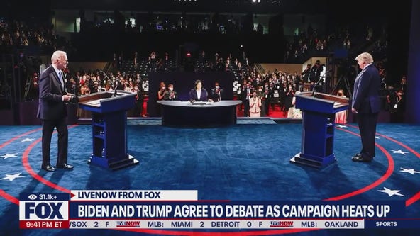 President Biden agrees to debate Trump twice