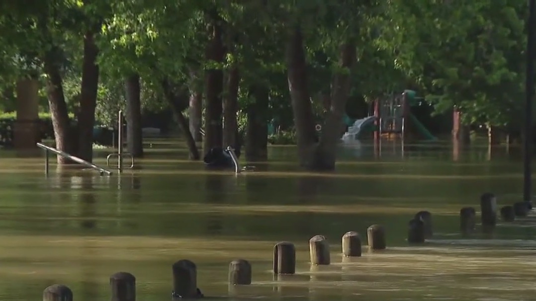 Houston weather: Floodwaters remain in some communities