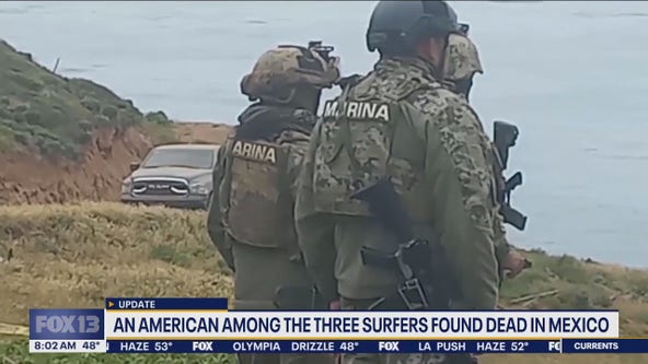 American among three surfers found dead in Baja