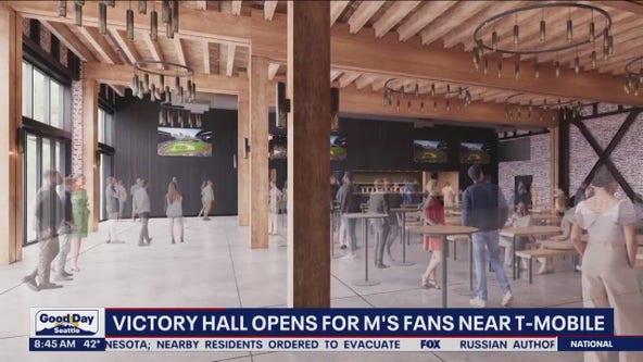 Mariners Opening Day: Victory Hall opens for fans near T-Mobile Park