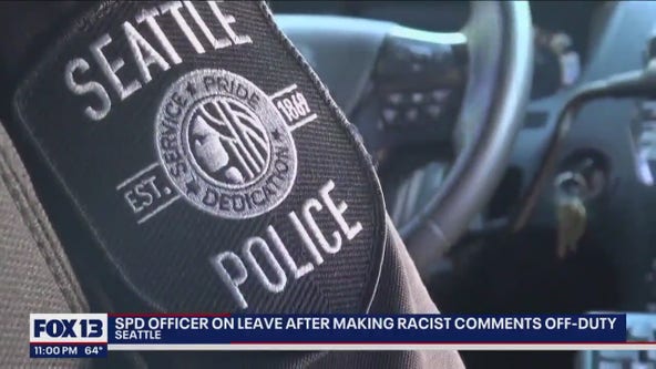SPD officer on leave after making racist comments off-duty