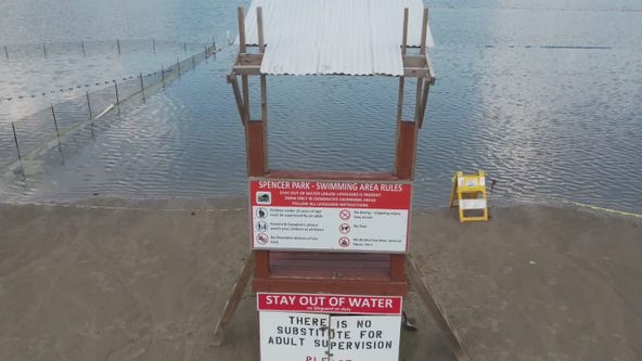 Spencer Beach closed due to lack of lifeguards