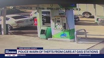 Cops warn of thefts from cars at gas stations