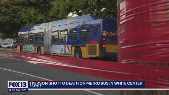 1 killed in shooting on Metro bus in White Center