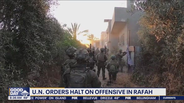 U.N. orders halt on offensive in Rafah