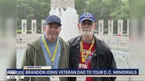 Brandon joins veteran dad on Honor Flight