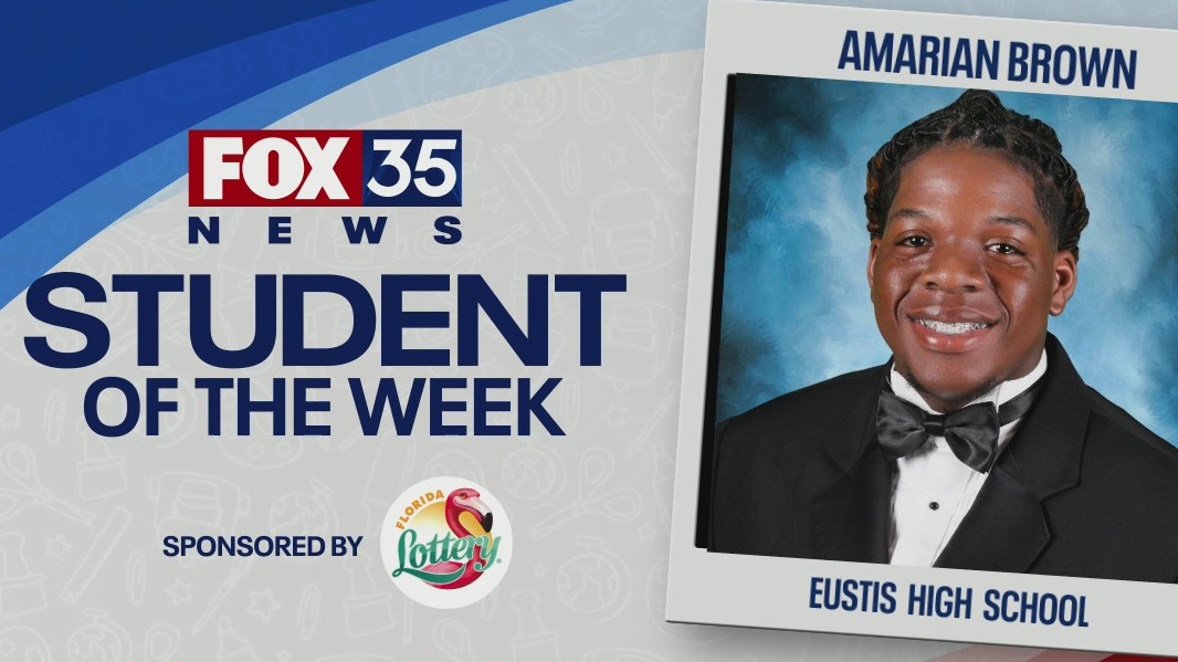 Student of the Week: Amarian Brown of Eustis High School