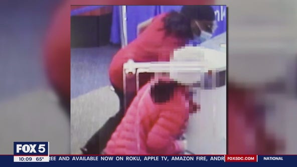 Woman robbed of $1,200 at Citibank in DC; Surveillance footage released