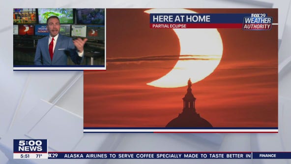 Will Delaware Valley see 'Ring of Fire' eclipse?