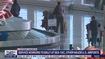 Service workers to rally at Sea-Tac, other major U.S. airports