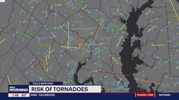 Tornadoes in the DC region