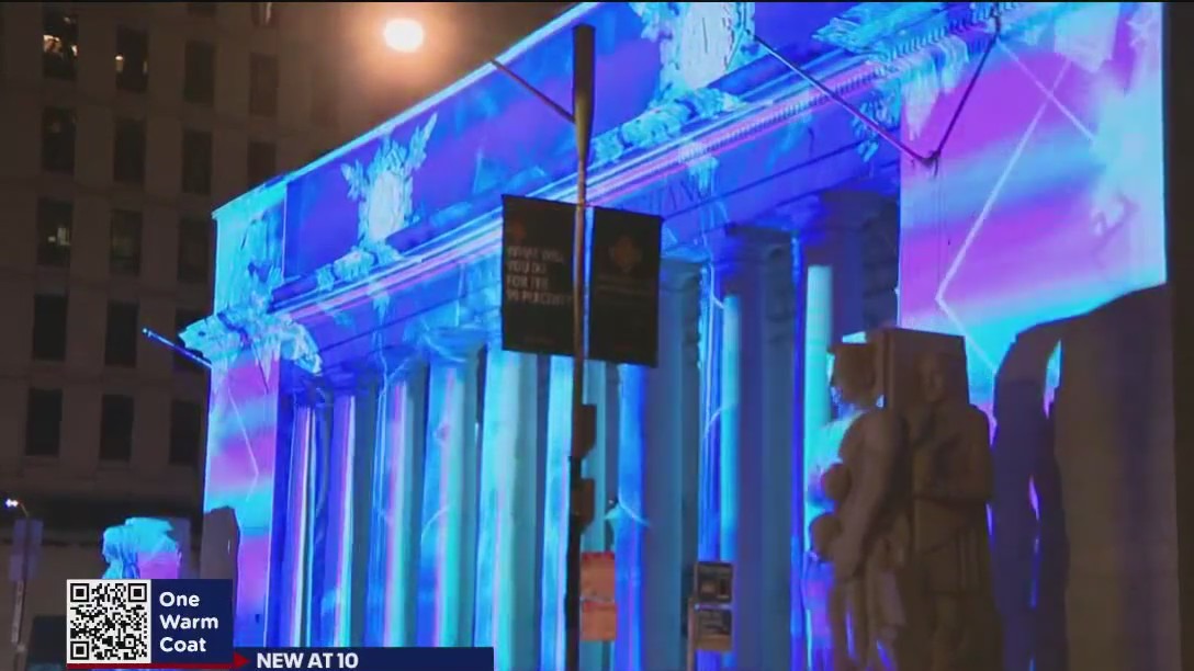 Let's Glow SF once again transforms iconic city buildings in digital art
