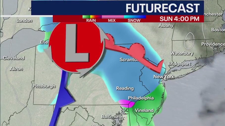 Could the NYC area see snow accumulation this weekend?