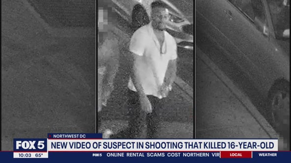 Video shows person of interest in shooting that killed 16-year-old near U Street