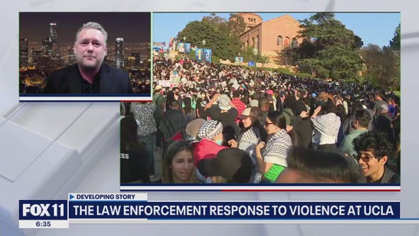 Private security expert weighs in on UCLA protest