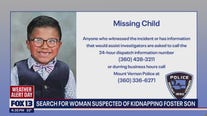 Police looking for woman suspected of kidnapping foster son