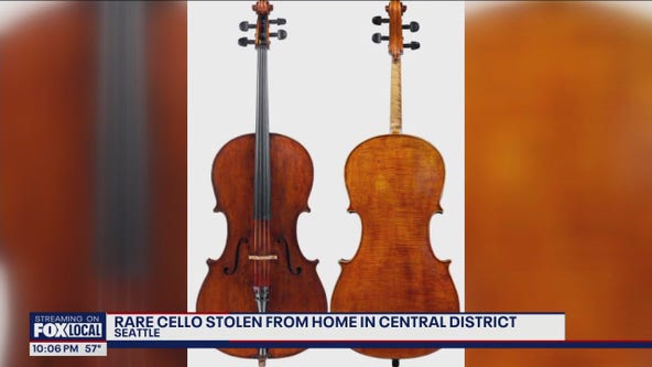 Rare cello stolen in home burglary