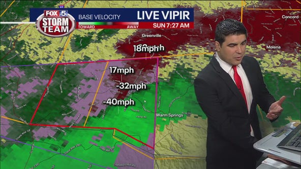 SEVERE WEATHER | Tornado touches down in Troup County, threat of severe weather continues