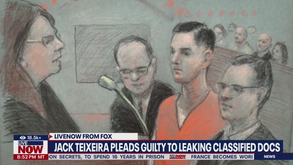 Jack Teixeira pleads guilty to Pentagon docs leak