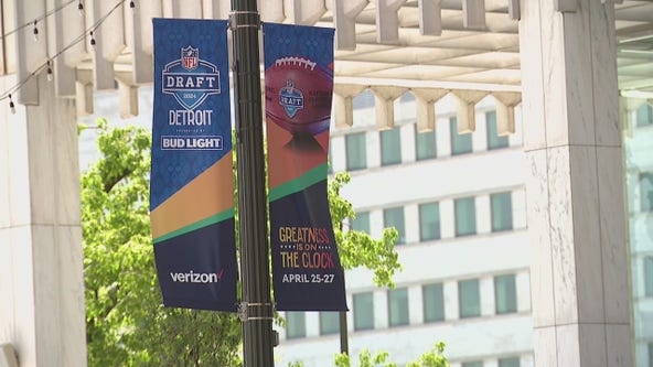 Downtown Detroit roads set to fully reopen May 7 after NFL Draft