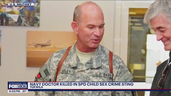 Navy doctor killed in SPD child sex crime sting