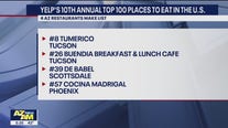 Arizona restaurants featured in Yelp's Top 100 list