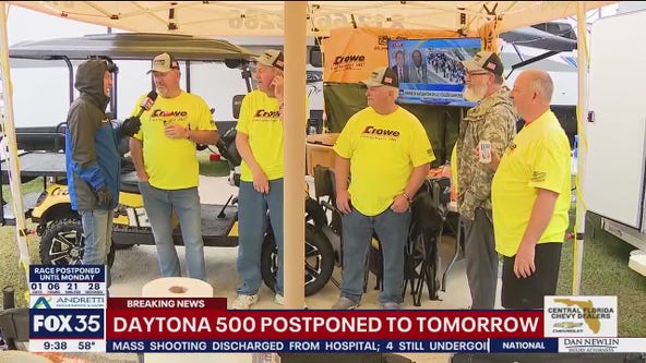 Daytona 500 postponed: Fans react to the news