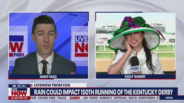 Rain could impact 150th Kentucky Derby