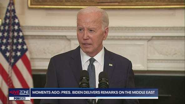 Biden says Israel has a "roadmap" to ceasefire