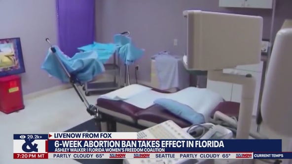 6-week abortion ban takes effect in Florida