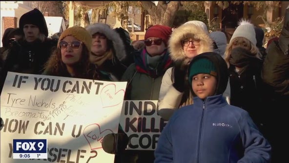 Tyre Nichols murder: Activists rally at Minnesota Governor's Residence