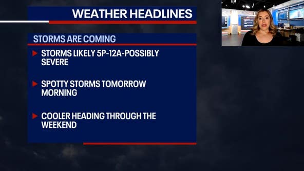 Chicago weather: Two rounds of severe weather possible