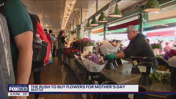 Mother’s Day marks the busiest holiday for some Seattle flower shops