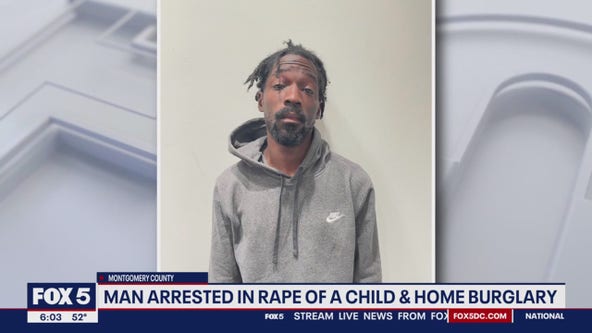 Man arrested for allegedly raping minor after breaking into Rockville apartment