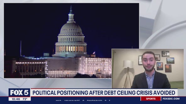 Political positioning after debt ceiling crisis avoided