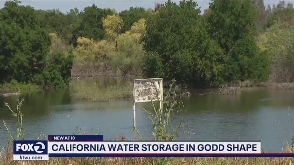 California water storage in good shape, officials say