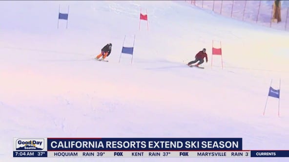 California resorts extend ski season to May