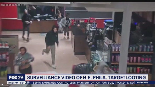 New looting surveillance video released by Philly police