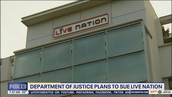 DOJ plans to sue Live Nation