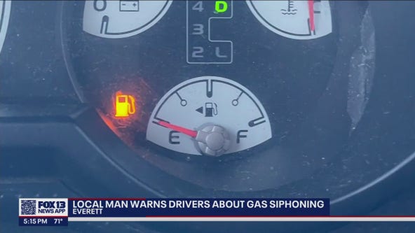 Seattle man warns drivers about gas siphoning