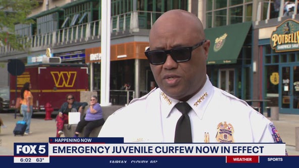 Emergency juvenile curfew in effect at National Harbor
