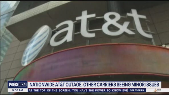 No cell service? Nationwide AT&T outage