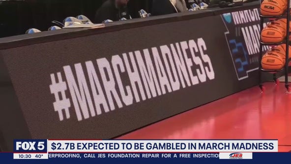 Gamblers expected to spend $2.7B during March Madness