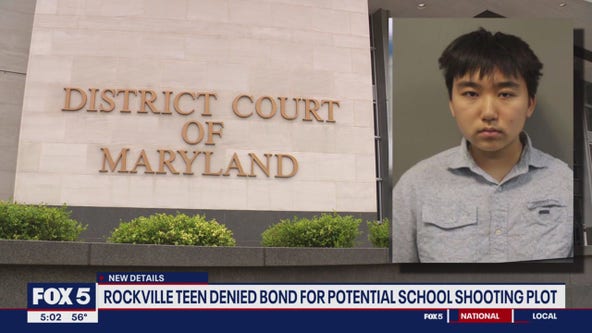 Rockville teen denied bond for potential school shooting plot