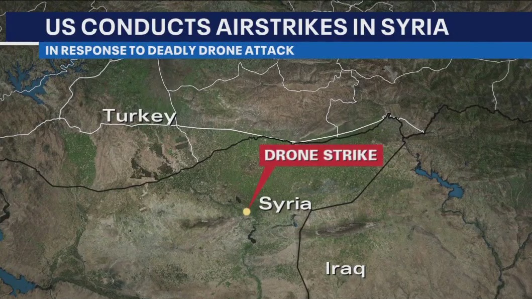 US conducts airstrikes in Syria