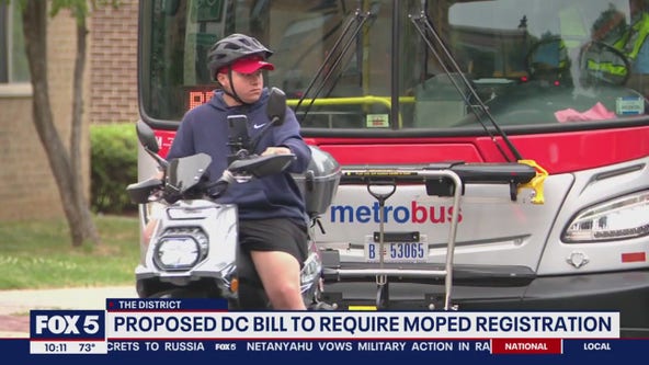 Moped Accountability Act proposed in DC amid growing safety concerns