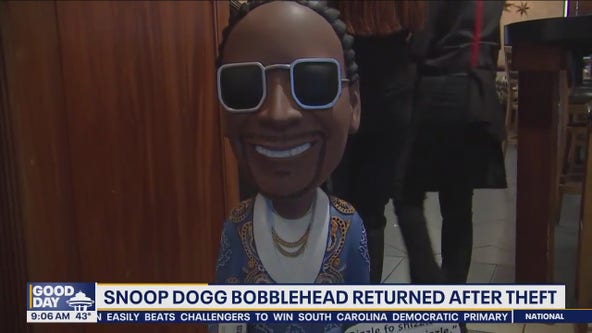 Snoop Dogg bobblehead stolen, returned to Florida Mexican restaurant