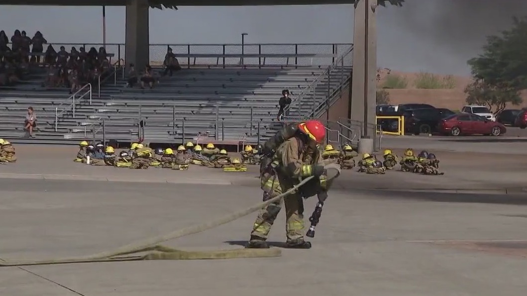 Phoenix Fire all-girls public safety camp
