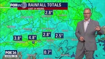 FOX 26 Houston Weather Forecast: Rain coming to an end